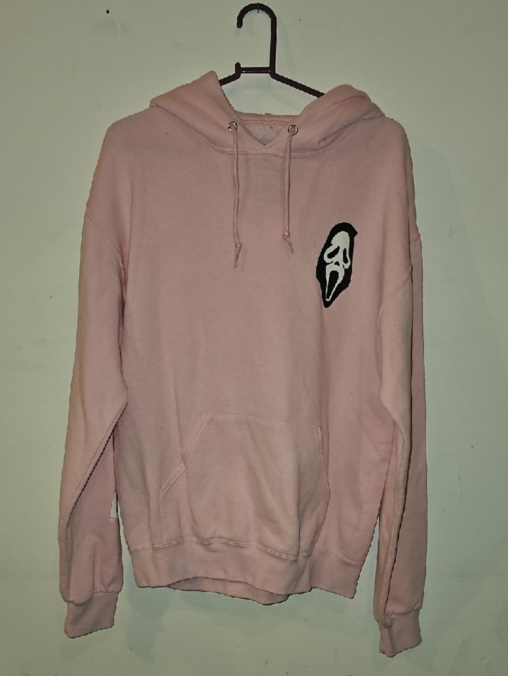 Ghost Face Womens Sz Medium Hoodie!  Great Condition! HALLOWEEN!